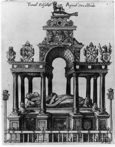 The Tomb of Elizabeth I, 1620 by Dutch School